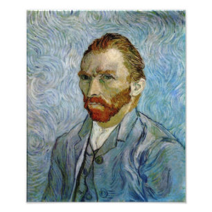 Vincent Van Gogh Self Portrait Foto Afdruk