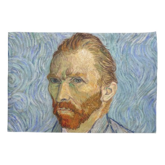 Vincent Van Gogh - Self-Portrait Kussensloop (Achterkant)