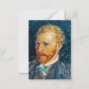 Vincent Van Gogh - Self-Portrait Notitiekaartje