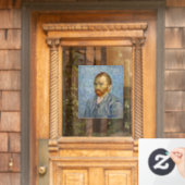 Vincent Van Gogh - Self-Portrait Raamsticker (Huis Deur)