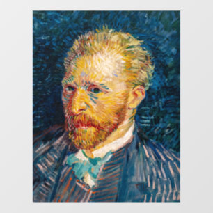 Vincent Van Gogh - Self-Portrait Raamsticker