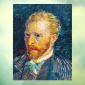 Vincent Van Gogh - Self-Portrait Raamsticker (Vel 3)