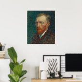 Vincent Van Gogh, Self Portrait Spring 1887 Poster (Thuiskantoor)