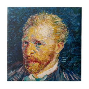 Vincent Van Gogh - Self-Portrait Tegeltje