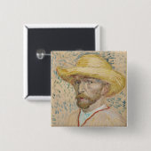 Vincent van Gogh, Self-portret Button (Voorkant /achterkant)