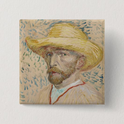 Vincent van Gogh, Self-portret Button (Voorkant)
