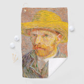 Vincent Van Gogh Self Portret impressionist verf Golfhanddoek (Insitu)