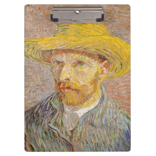 Vincent Van Gogh Self Portret impressionist verf Klembord (Voorkant)