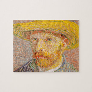 Vincent Van Gogh Self Portret impressionist verf Legpuzzel