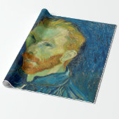 Vincent Van Gogh Self Portret met Palette Art Cadeaupapier (Uitgerold)