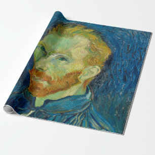 Vincent Van Gogh Self Portret met Palette Art Cadeaupapier