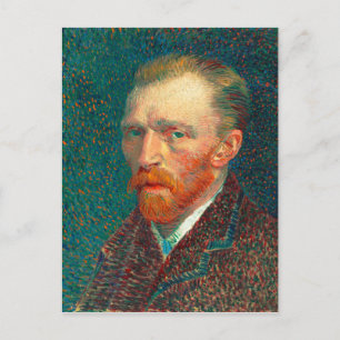 Vincent Van Gogh Self Portret met Suit Fine Art Briefkaart