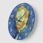 Vincent van Gogh - Self Portret with Palette Grote Klok (Hoek)