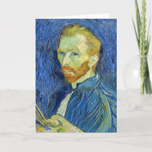 Vincent van Gogh - Self Portret with Palette Kaart