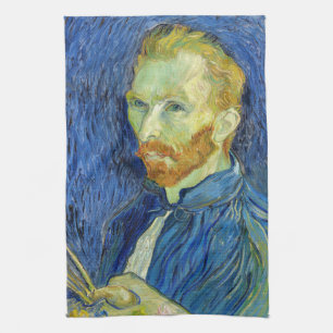 Vincent van Gogh - Self Portret with Palette Theedoek