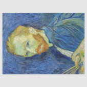 Vincent van Gogh - Self Portret with Palette Tissuepapier (Voorkant)