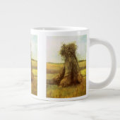 Vincent van Gogh - Sheaves of Wheat Extra Grote Mok (Rechts)