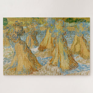 Vincent van Gogh - Sheaves of Wheat Legpuzzel
