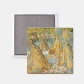 Vincent van Gogh - Sheaves of Wheat Magneet (Voorkant / Achterkant)