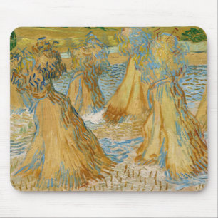 Vincent van Gogh - Sheaves of Wheat Muismat