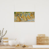 Vincent van Gogh - Sheaves of Wheat Poster (Keuken)