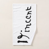 Vincent Van Gogh Signature Handdoek (Handdoek)