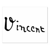 Vincent Van Gogh Signature Rubberstempel (Afrduk)