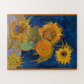 Vincent Van Gogh Six Sunflowers 1888 Puzzle (Horizontal)