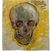 Vincent van Gogh - Skull 1887 #2 Douchegordijn (Voorkant)