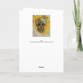 Vincent van Gogh - Skull 1887 #2 Kaart (Achterkant)