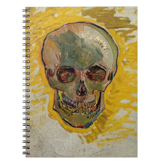 Vincent van Gogh - Skull 1887 #2 Notitieboek (Voorkant)