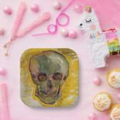 Vincent van Gogh - Skull 1887 #2 Papieren Bordje (Feest)