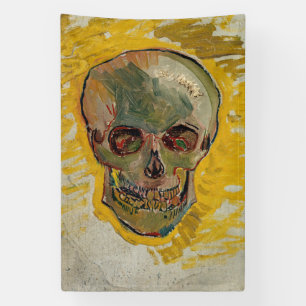 Vincent van Gogh - Skull 1887 #2 Spandoek
