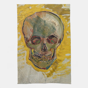Vincent van Gogh - Skull 1887 #2 Theedoek