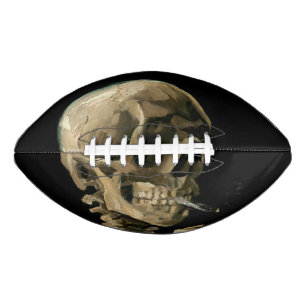 Vincent van Gogh - Skull met Burning Cigarette American Football