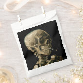 Vincent van Gogh - Skull met Burning Cigarette Bedankzakje (Geknipt)