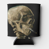 Vincent van Gogh - Skull met Burning Cigarette Blikjeskoeler (Voorkant)
