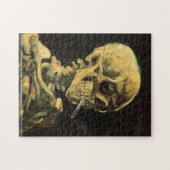 Vincent van Gogh - Skull met Burning Cigarette Legpuzzel (Horizontaal)