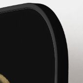 Vincent van Gogh - Skull met Burning Cigarette Pickleball Paddle (Links Detail)