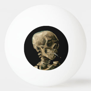 Vincent van Gogh - Skull met Burning Cigarette Pingpongballen