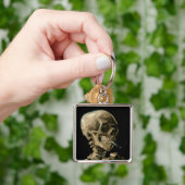 Vincent van Gogh - Skull met Burning Cigarette Sleutelhanger (Hand)