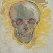 Vincent Van Gogh - Skull Sticker (Voorkant)