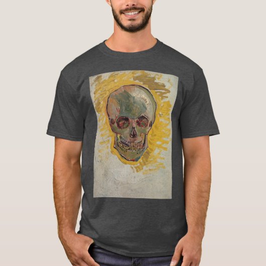 Vincent Van Gogh Skull T-shirt (Voorkant)