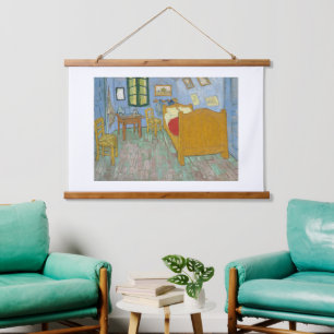 Vincent van Gogh, Slaapkamer in Arles, 2e versie Hangend Wandkleed