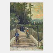 Vincent van Gogh - Sloping Path in Montmartre Inpakpapier Vel