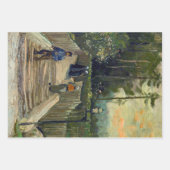 Vincent van Gogh - Sloping Path in Montmartre Inpakpapier Vel (Voorkant)