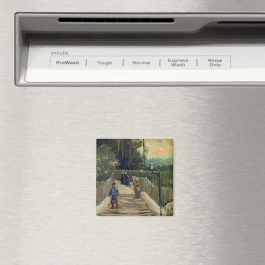 Vincent van Gogh - Sloping Path in Montmartre Magneet (Insitu (Vaatwasser))