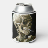 Vincent van Gogh Smoking Skeleton Blikjeskoeler (Blikje Achterkant)