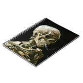 Vincent van Gogh Smoking Skeleton Notitieboek (Linkerzijde)