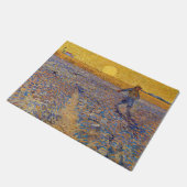 Vincent van Gogh - Sower met Setting Sun Deurmat (Schuin)